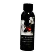 Earthly Body Edible Massage Oil 2oz-Cherry