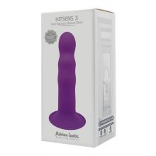 Cushioned Core Suction Cup Ribbed Silicone Dildo 7 Inch