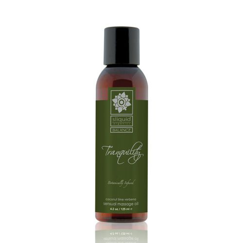 Sliquid Balance Collection Massage Oil 4.2oz-Tranquillity