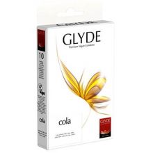 Glyde Ultra Cola Flavour Vegan Condoms 10 Pack