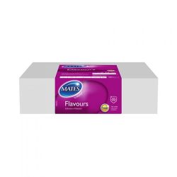 Mates Flavours Condom BX144 Clinic Pack