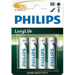 4 Pack AA Size Batteries