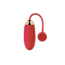 Svakom Ella APP Controlled Silicone Vibrating Egg Red