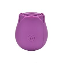 Loving Joy Rose Toy Clitoral Suction Vibrator Purple