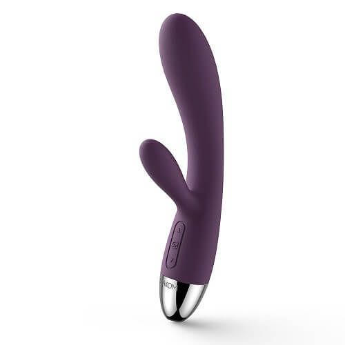 Svakom Alice G-Spot Rabbit Vibrator-Plum