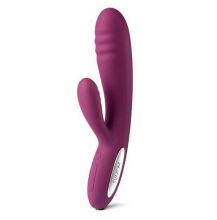 Svakom Adonis Ribbed Warming Rabbit Vibrator-Violet