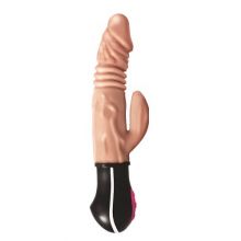 Realistic Warming & Thrusting Vibrating Dildo