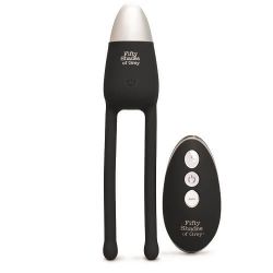 Fifty Shades of Grey Relentless Vibrations Remote Control Couples Vibrator